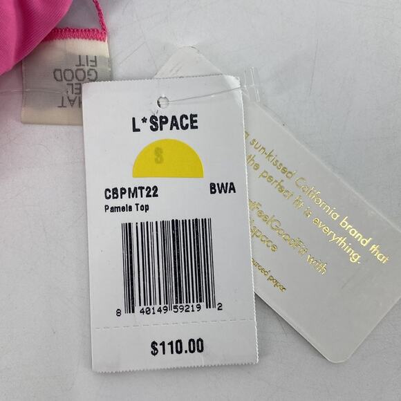 L*Space Pamela Bikini Top Small - Picture 6 of 8